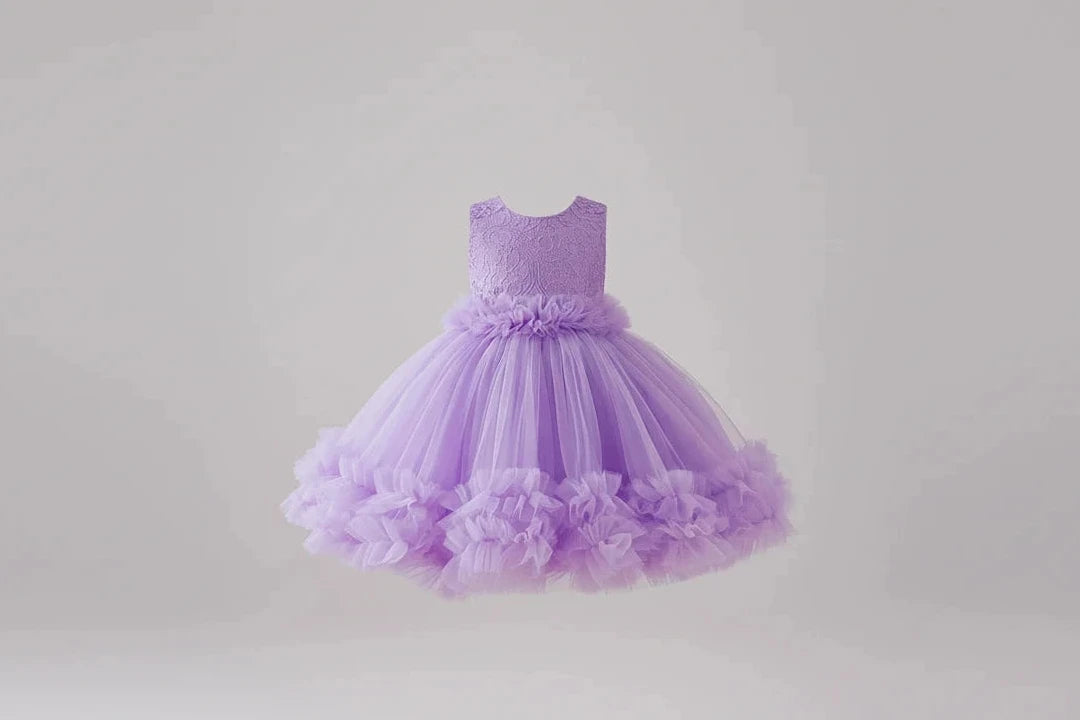 Girls Princess Dress – Elegant Party & Wedding Dress for Kids