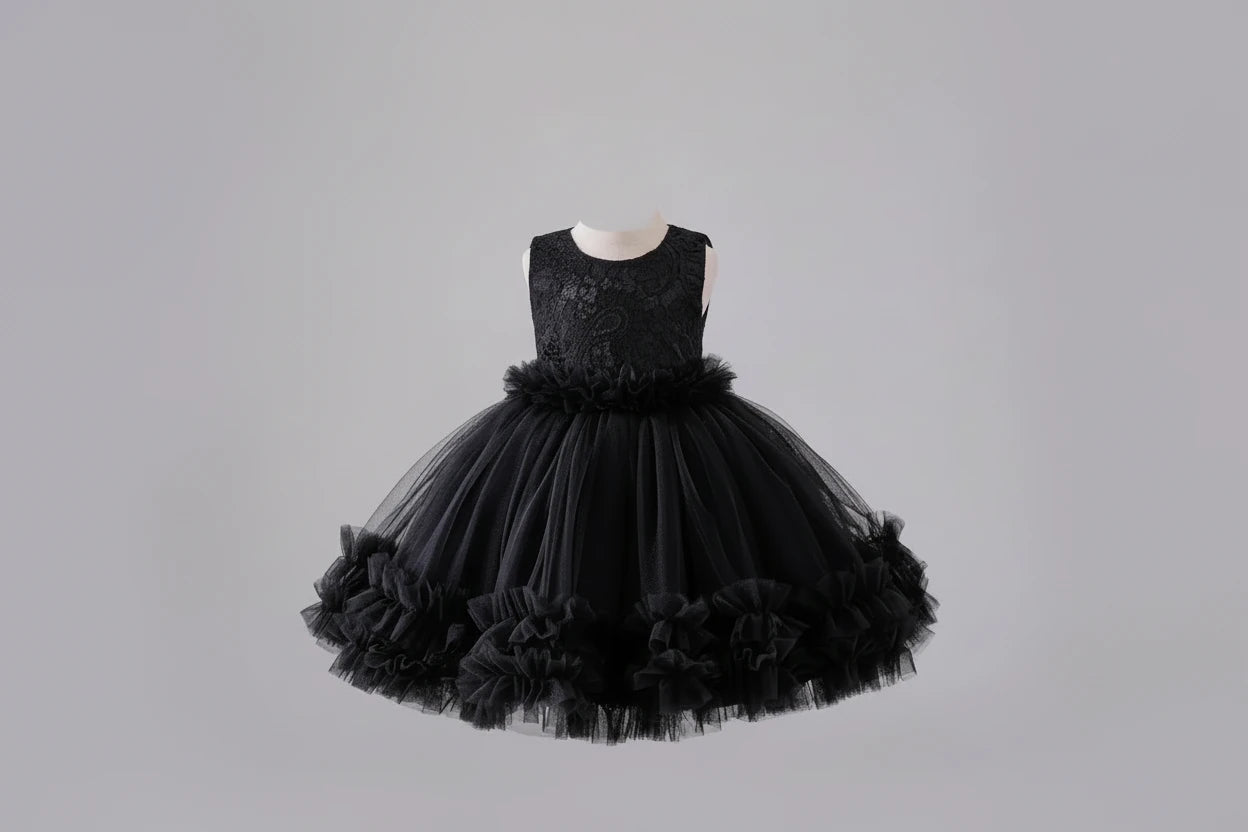Girls Princess Dress – Elegant Party & Wedding Dress for Kids